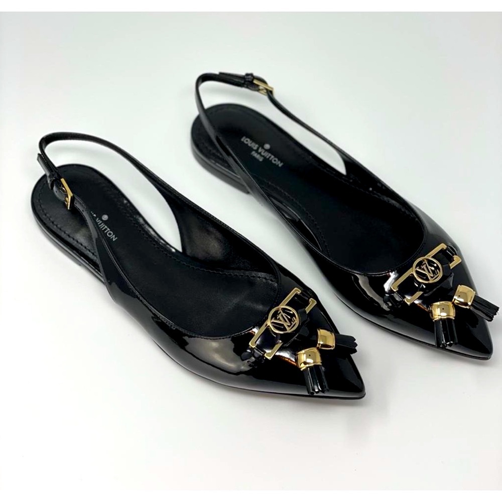 Louis Vuitton insider flat slingback ballerina 5.5